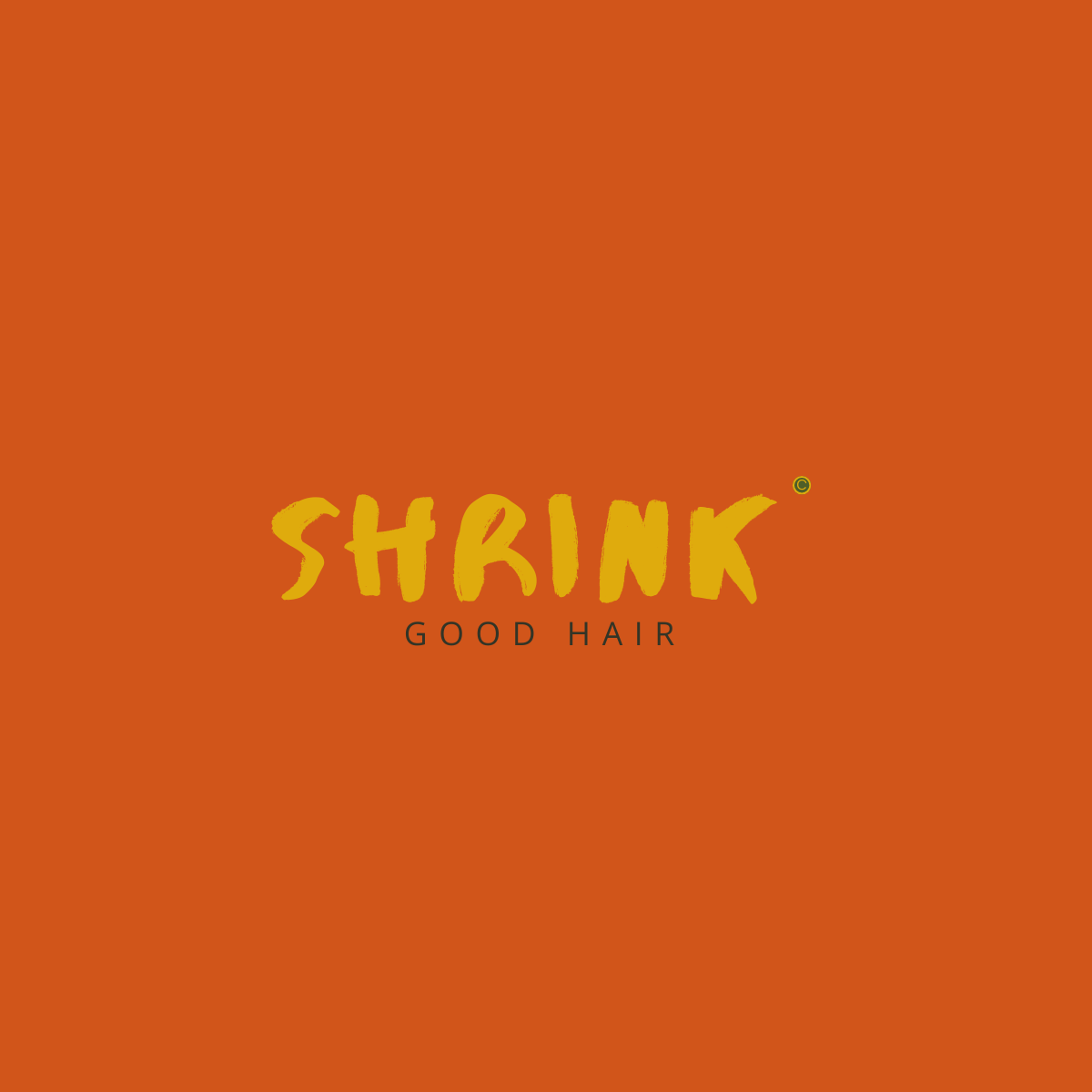 Identité visuelle - Shrink orange