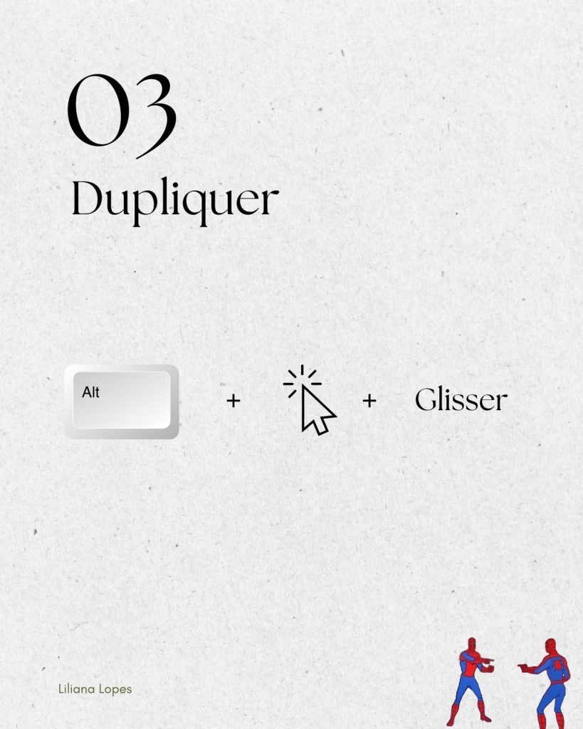 Réseaux - Post "Dupliquer"