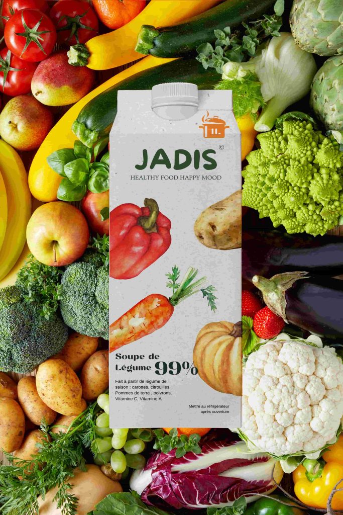 Identité visuelle - Jadis soupe de saison