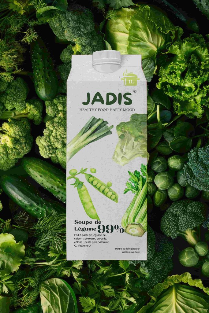Identité visuelle - Jadis soupe de légume